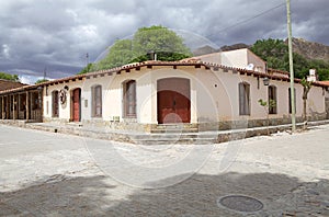 Traditional house at Seclantas village in Calchaqui Valley, Argentina photo