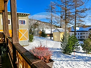 Traditional house in Stary Smokovec. Slovakia