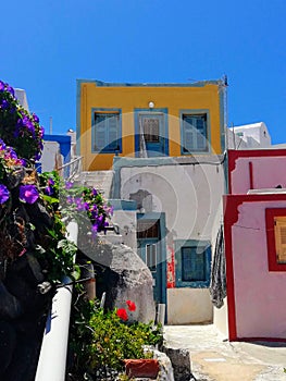 Traditional house on Thirasia Island Greece