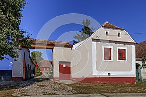 Traditional house in Viscri village, Romania