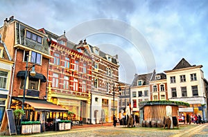 Traditional houses in Arnhem, Netherlands