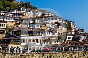 Traditional Houses In Berat - Berat, Albania photo