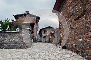 Traditional houses in birgi, odemis