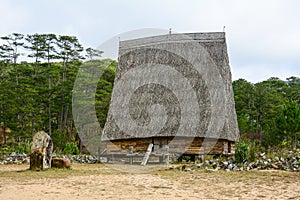 Traditional houses at an ethnic village