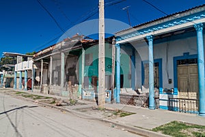 Traditional houses in Guantanamo, Cu photo