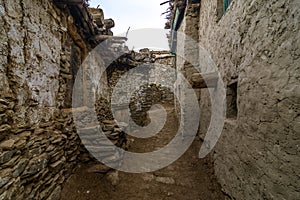 Traditional Houses in Nako Village, Kinnaur Valley, Himachal Pradesh
