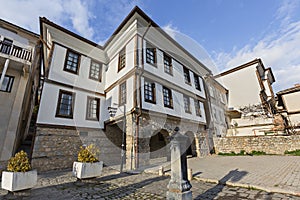 Traditional houses in Ohrid, Macedonia