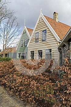 Traditional houses in Zaamdam