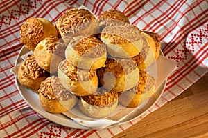 Tradicional húngaro queso pasteles 