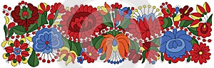 Hungarian Embroidery Motif