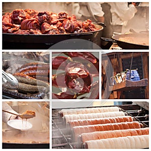Traditional hungarian specialties photo