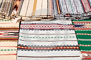 Traditional hutsul carpets photo