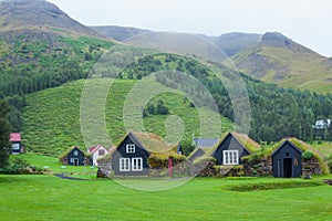 Traditional icelandic house