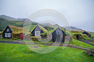 Traditional icelandic house