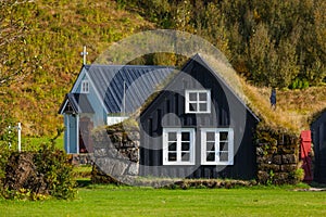 Traditional icelandic houses