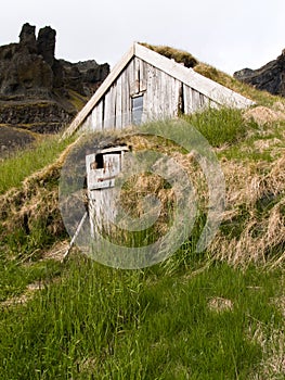 Traditional Icelandic Turf House