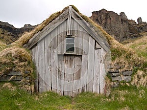 Traditional Icelandic Turf House