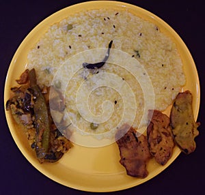 Indian Bengali Traditional Dish or Cuisine