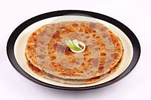 Traditional Indian bread-Aloo paratha