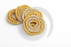 Traditional Indian Diwali snacks Chakali or murukku Indian Traditional Tea Time Snack Chakli