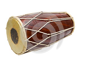 Traditional Indian drum