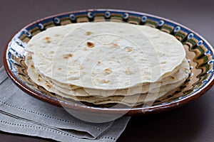 Traditional indian flatbread
