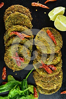 A traditional Indian Hara Bhara Kebab