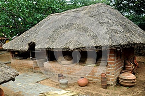 Traditional indian hut