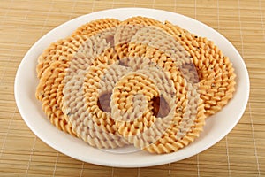 Traditional Indian snack - chakali