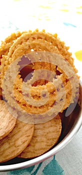A Traditional Indian snack chakli