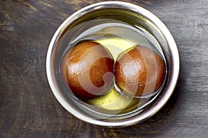 Traditional indian sweets Gulab Jamun