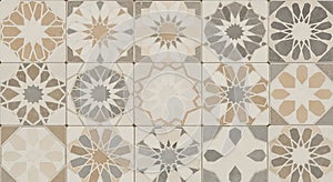 Traditional Islamic Geometric Tile Pattern