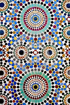 Traditional Islamic mosaic