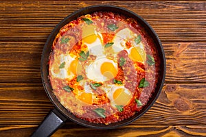 Traditional Israel food Shakshuka