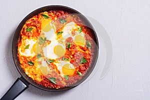 Traditional Israel food Shakshuka