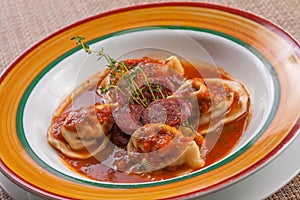 Traditional Italian Cappelletti