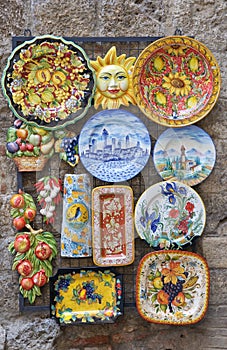 Traditional Italian ceramics