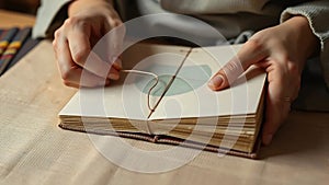 Traditional Japanese Bookbinding (Watoji) Process