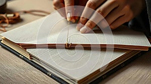 Traditional Japanese Bookbinding (Watoji) Process