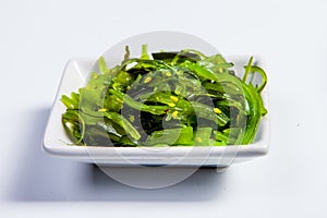 Traditional Japanese Chuka seaweed salad