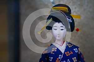 Traditional Japanese Geisha Doll