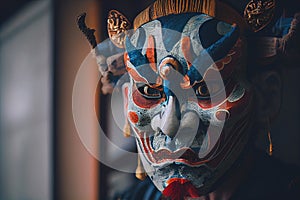 Traditional Japanese mask