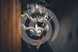 Traditional Japanese mask