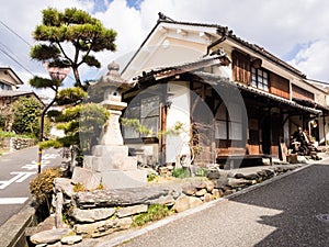 Traditional Japanese merchant house