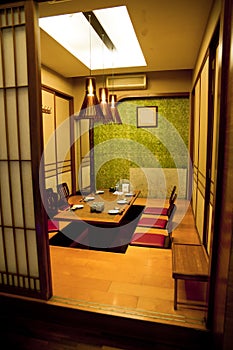 Traditional Japanese style room