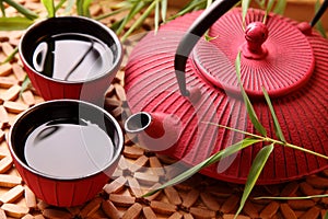 Traditional Japanese teapot