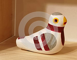 Traditional Japanese toy bird whistle
