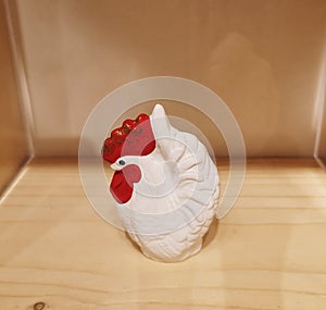 Traditional Japanese toy rooster