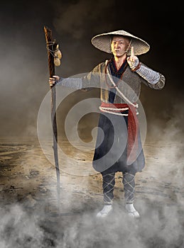 Traditional Japanese Wise Man