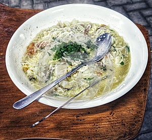 Traditional Javanese fried rice